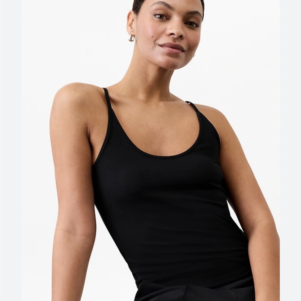 NWOT Signature Rib Thin Strap Tank Athleta Sz Small
